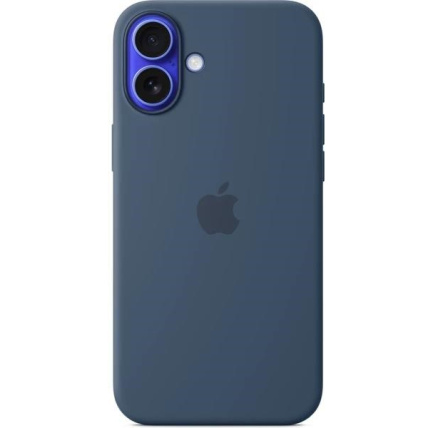 APPLE iPhone 16 Plus Silicone Case with MagSafe - Denim
