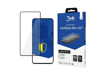 3mk tvrzené sklo HardGlass Max Lite Black pro Samsung Galaxy S22 (SM-S901)