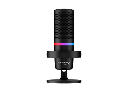 HyperX DuoCast - USB Microphone (Black) - RGB Lighting (HMID1R-A-BK/G) - Mikrofon