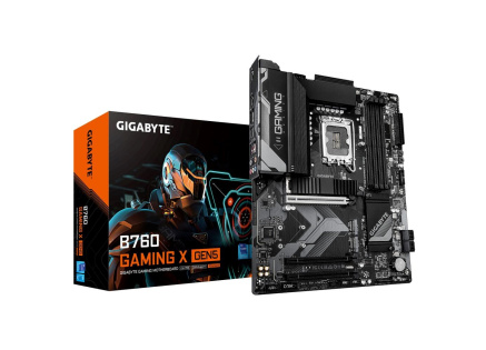 GIGABYTE MB Sc LGA1700 B760 GAMING X GEN5, Intel B760, 4xDDR5, 1xDP, 1xHDMI