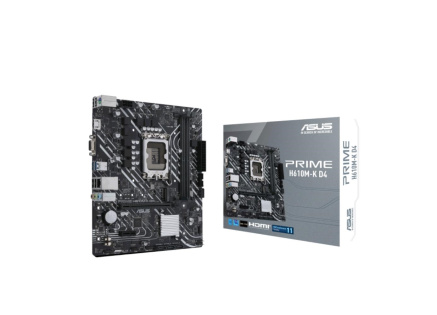 ASUS MB Sc LGA1700 PRIME H610M-K D4, Intel H610, 2xDDR4, 1xHDMI, 1xVGA, mATX