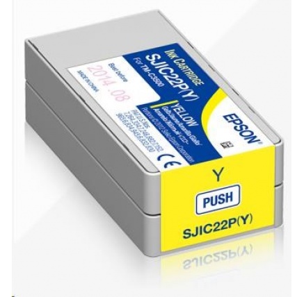 Epson cartridge, yellow Epson cartridge, yellow