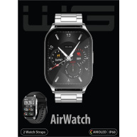 WG - Chytré hodinky WG AirFlexOne, pánské, 2x řemínek, stříbrná