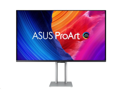 ASUS LCD 32” PA32UCDM ProArt 3840 x 2160 QD-OLED, Ultra-slim, 240Hz, 0.1ms, HDR-10, HLG, Dolby Vision, Thunderbolt™ 4 PD