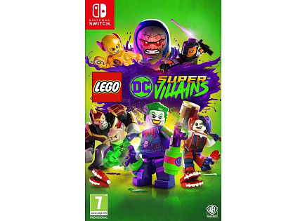 Switch hra LEGO DC Super Villains (code in box)