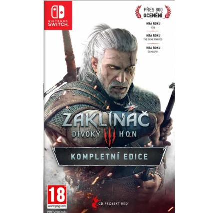 Switch hra Zaklínač 3 Divoký Hon - kompletní edice Switch hra Zaklínač 3 Divoký Hon - kompletní edice