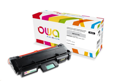 OWA Armor toner pro SAMSUNG Xpress M2625, 2675, 2825, 2835, 2875, 2885, 3000Stran,MLTD116L,černá/black(MLT-D116L,SU828A) OWA Armor toner pro SAMSUNG Xpress M2625, 2675, 2825, 2835, 2875, 2885, 3000Stran,MLTD116L,černá/black(MLT-D116L,SU828A)