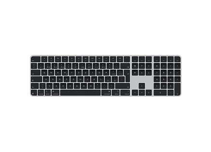Apple Magic Keyboard (2024) w Touch ID and Numeric Keypad - Slovak - Black Keys