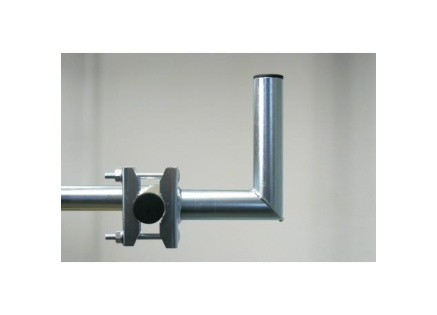 Držák antény na balkón, galvanický zinek, délka 15cm