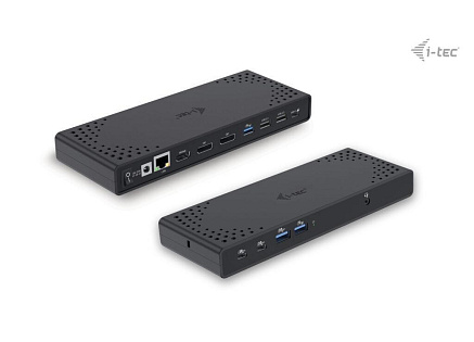 i-tec USB-C Triple Display Docking Station Gen 2, PD 100W