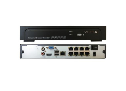 Veria IP záznamové zařízení NVR 8108P + 8POE Veria IP záznamové zařízení NVR 8108P + 8POE