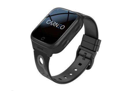 CARNEO dětské GPS hodinky GuardKid+ 4G Platinum black