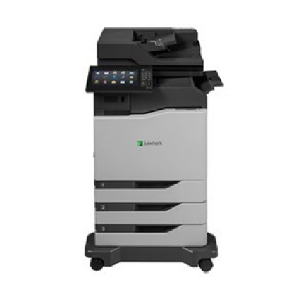 LEXMARK tiskárna CX860dtfe A4 COLOR LASER, 57ppm, 2048MB USB, LAN, duplex, dotykový LCD, 2x zásobník papíru, sešívačka