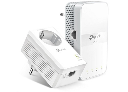 TP-Link TL-WPA7617KIT OneMesh/EasyMesh WiFi5 průchozí powerline set (AC1200, AV1000,1xGbE,HomePlug AV2) TP-Link TL-WPA7617KIT OneMesh/EasyMesh WiFi5 průchozí powerline set (AC1200, AV1000,1xGbE,HomePlug AV2)