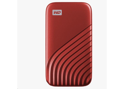 SanDisk WD My Passport SSD externí 1TB , USB-C 3.2 ,1050/1000MB/s R/W PC & Mac ,Red SanDisk WD My Passport SSD externí 1TB , USB-C 3.2 ,1050/1000MB/s R/W PC & Mac ,Red