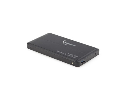 GEMBIRD externí box pro 2.5" zařízení, USB 3.0, SATA, černý