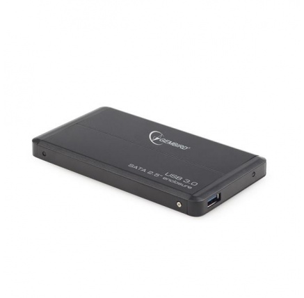GEMBIRD externí box pro 2.5" zařízení, USB 3.0, SATA, černý