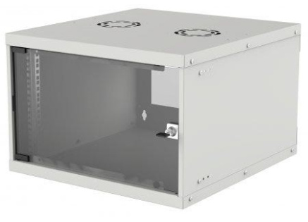 BAZAR Intellinet 19" BASIC rozvaděč 6U/400mm, šedý, rozložený flatpack - Rozbité sklo BAZAR Intellinet 19" BASIC rozvaděč 6U/400mm, šedý, rozložený flatpack - Rozbité sklo