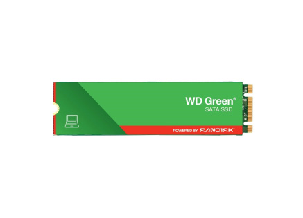 WD GREEN SSD WDS480G3G0B 480GB Powered by SanDisk M.2 SATA, (R:540, W:465MB/s)