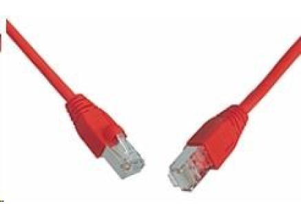 Solarix Patch kabel CAT6 SFTP PVC 7m červený snag-proof C6-315RD-7MB
