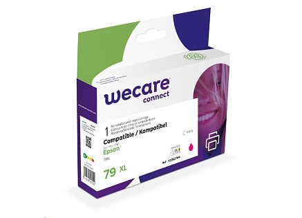 WECARE ARMOR cartridge pro Epson WorkForce Pro WF-5110, 5190, 5620 (C13T79034010), červená/magenta, 19,5ml, 2000str WECARE ARMOR cartridge pro Epson WorkForce Pro WF-5110, 5190, 5620 (C13T79034010), červená/magenta, 19,5ml, 2000str