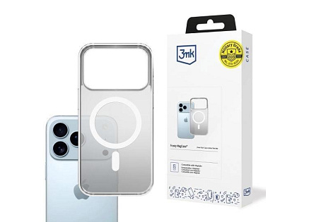 3mk ochranný kryt Frosty MagCase White pro Apple iPhone 17 Pro Max