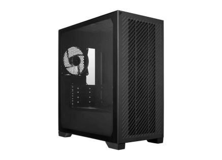 Cooler Master case Elite 301 Lite, mATX, Průhledná bočnice, 1x 120mm Fan, Černá