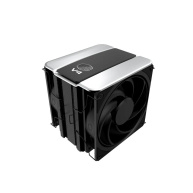 Cooler Master CPU Chladič V4 ALPHA 3DHP BLACK, 2x120mm, LGA1851, AM5, černá