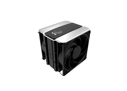 Cooler Master CPU Chladič V4 ALPHA 3DHP BLACK, 2x120mm, LGA1851, AM5, černá Cooler Master CPU Chladič V4 ALPHA 3DHP BLACK, 2x120mm, LGA1851, AM5, černá