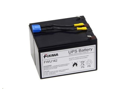 Baterie - FUKAWA FWU-142 náhradní set baterií za APCRBC142 (12V/9Ah, 2ks)