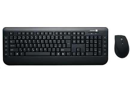 CONNECT IT Bezdrátový set klávesnice a myš CI-185, černý