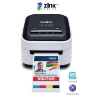 BAZAR - BROTHER tiskárna štítků FOTO - VC500W - WIFI, USB, COLOR bez potřeby inkoustu - Integrovaný odstřih - Poškozený