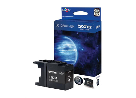 BROTHER INK LC-1280XLBK, černý inkoust pro MFC-J6910DW, (2400 str.)