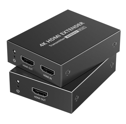 PremiumCord 4K@60Hz HDMI2.0 extender na 50m přes jeden kabel Cat6/6a HDR10 PremiumCord 4K@60Hz HDMI2.0 extender na 50m přes jeden kabel Cat6/6a HDR10