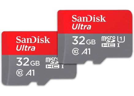 SanDisk MicroSDHC karta 32GB Ultra (R:120/W:120 MB/s, UHS-I, C10), 2-Pack SanDisk MicroSDHC karta 32GB Ultra (R:120/W:120 MB/s, UHS-I, C10), 2-Pack