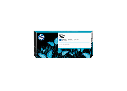 HP 747 300-ml Chromatic Blue Ink Cartridge