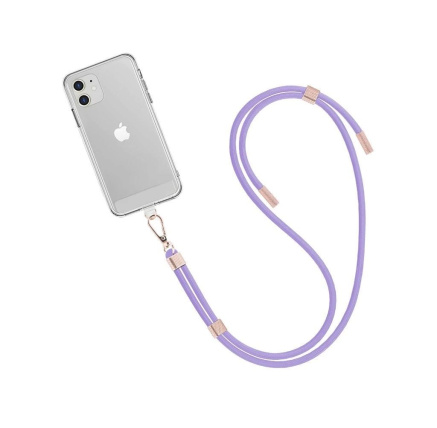 WG - Crossbody lace strap/transparent/violet WG - Crossbody lace strap/transparent/violet
