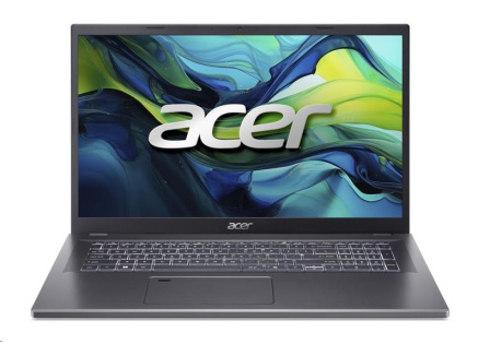 ACER NTB Aspire 17 (A17-51M-31ZG),iCore 3 100U,17.3"FHD,16GB,512GB SSD,Intel Graphics,W11P,Gray