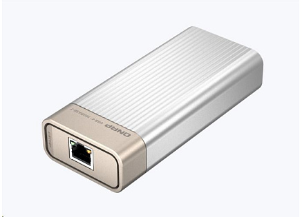 QNAP QNA-UC10G1T adaptér USB-C/Thunderbolt 4 na 10GBASE-T (1x10GbE,1xUSB-C4/TB4,fanless)