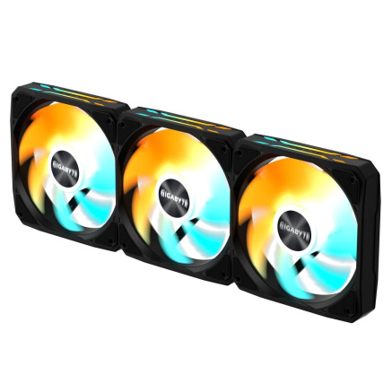 GIGABYTE ventilátor EZ CHAIN FAN 3-PACK, 3x120mm, černá