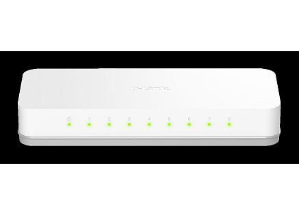 D-Link GO-SW-8E 8-Port 10/100 Desktop Switch
