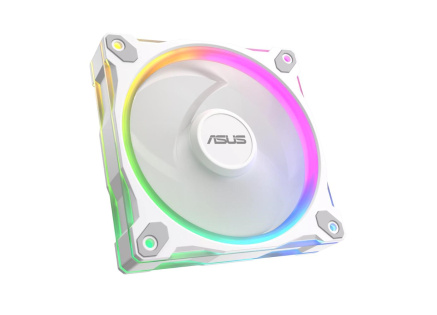 ASUS Ventilátor PRIME MR120 ARGB, 1x120mm, bílá ASUS Ventilátor PRIME MR120 ARGB, 1x120mm, bílá