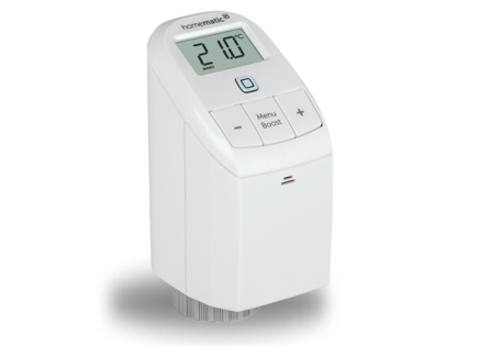 Homematic IP  Termostatická hlavice Basic (UK) - HmIP-eTRV-B-UK - Obrácený displej pro horizontální čtení