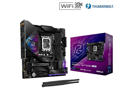 ASRock MB Sc LGA1851 Z890M RIPTIDE WIFI, Intel Z890, 4xDDR5, 1xDP, 1xHDMI, 2xThunderbolt, WI-FI, mATX