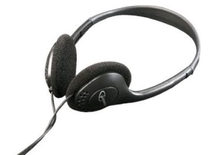 GEMBIRD sluchátka MHP-123, černá