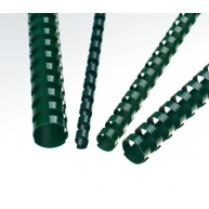 Plastové hřbety 28,5 zelené