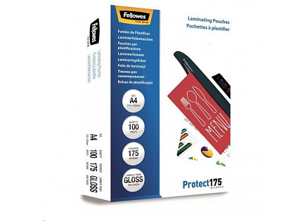 Laminovací fólie Fellowes A4 175 mic, balení 100 ks