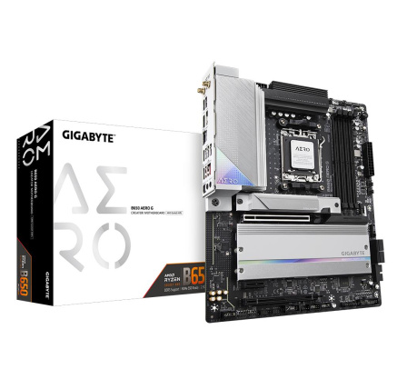 GIGABYTE MB Sc AM5 B650 AERO G, AMD B650, 4xDDR5, 1xHDMI, 1xUSB-C, WI-FI