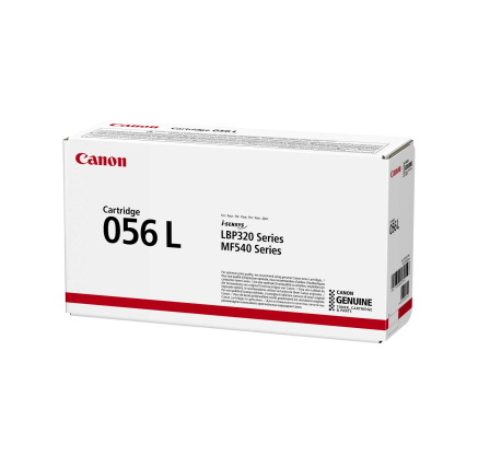 Canon TONER CRG-056 L černý pro i-SENSYS MF542x, MF543x, LBP325x (5 100 str.) Canon TONER CRG-056 L černý pro i-SENSYS MF542x, MF543x, LBP325x (5 100 str.)