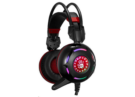 A4tech Bloody G300, herní sluchátka, černé